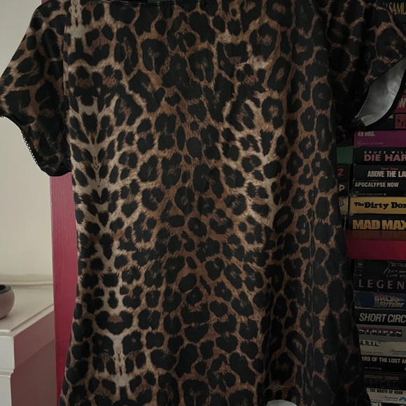 Rockabilly Goth Psychobilly Leopard PinUp Hell Bunny XL - Picture 3 of 3